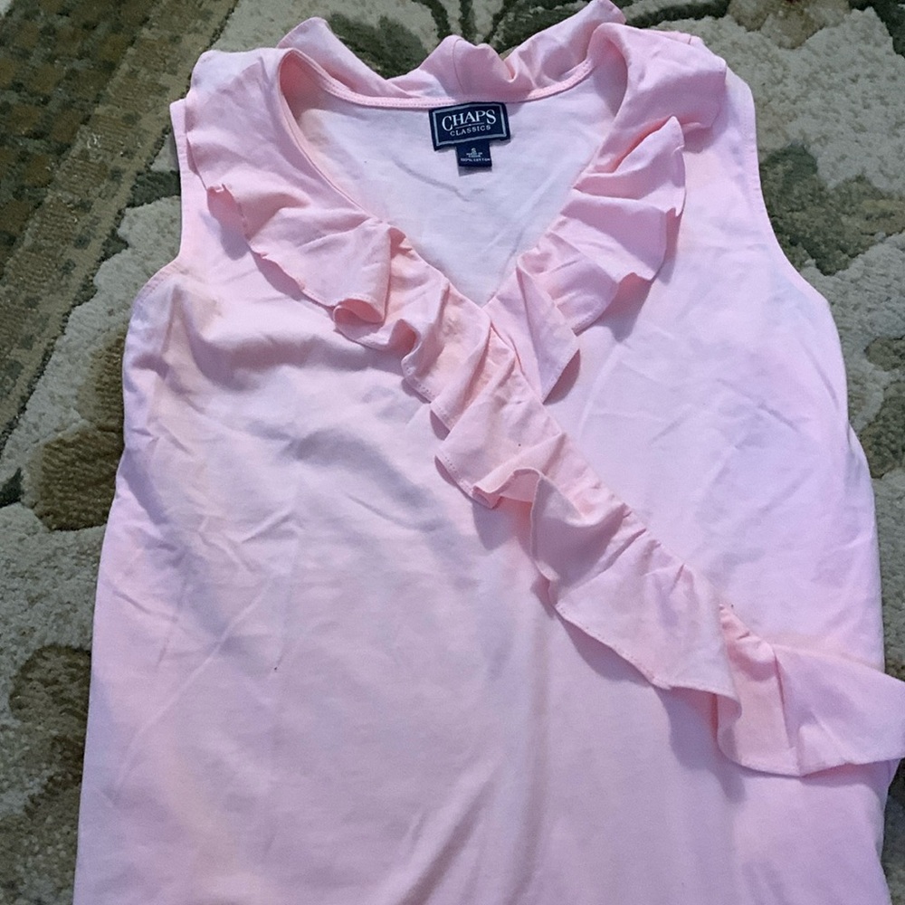 Chaps classic Size Small Color Light pink
